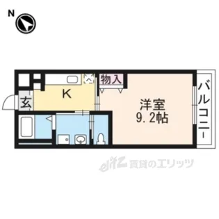 ライフライズ【2階】の間取り
