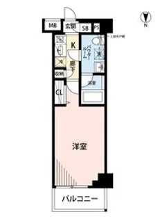マイナビSTAY本蓮沼コート(メインステージ本蓮沼)【3階】の間取り