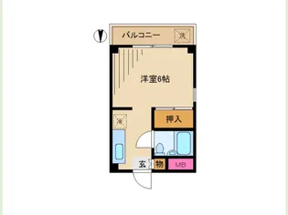 セイユーコーポ【5階】の間取り