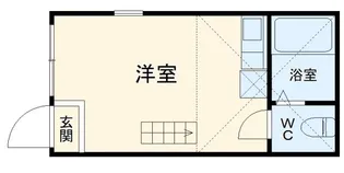 ユナイト六浦セグラーテ【2階】の間取り