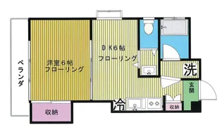 谷島ビル【2階】の間取り