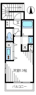 ラウレア【2階】の間取り
