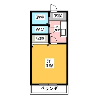 ナイスコート25【2階】の間取り