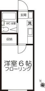 グリーンヒル西村【2階】の間取り