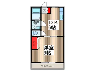 フォ-レストマンション【2階】の間取り