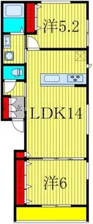 リリー【2階】の間取り