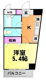 DeLCCS綾瀬【3階】の間取り