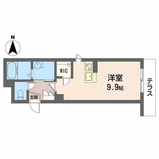 エトワールM【1階】の間取り
