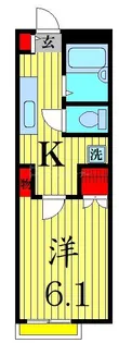 クレアーレ瑞江VI【2階】の間取り