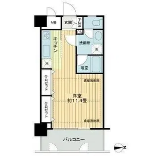 アール・ケープラザ横浜III【10階】の間取り