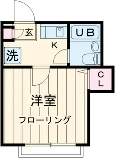 OZ弐番街B【1階】の間取り