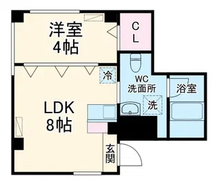 Y´s FLATII【2階】の間取り