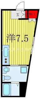 ココテラス東大前【1階】の間取り
