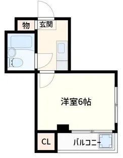 中島マンション【3階】の間取り