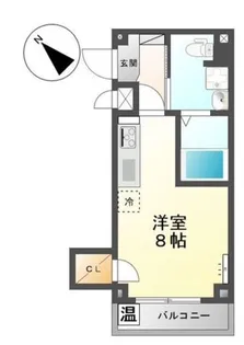 グレイス・コーラル【3階】の間取り