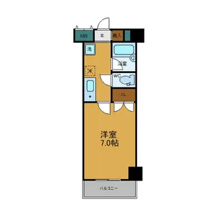 志度シーサイドハイツ【4階】の間取り