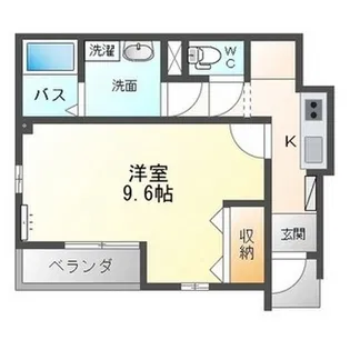 ルミナス メゾン【1階】の間取り