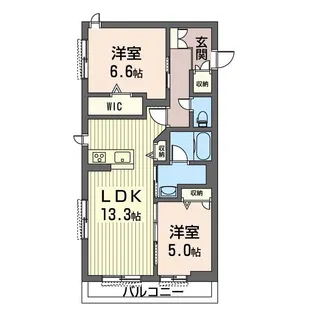 ル・オペラ【2階】の間取り