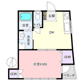川間TMビル【3階】の間取り