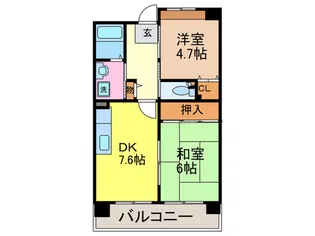 OPH千里佐竹台II6号棟【2階】の間取り
