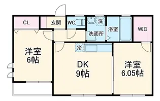 ティーア【1階】の間取り