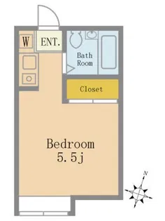 キャピタルK【2階】の間取り