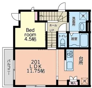 リシェス【2階】の間取り