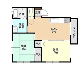 サン・オーレ倉田【2階】の間取り