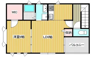 ラフィーネ【2階】の間取り