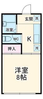 コート藤崎【1階】の間取り