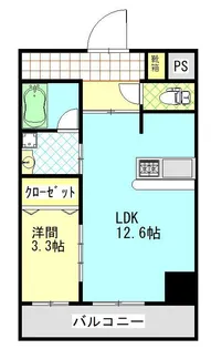 トレステーラ顕徳【5階】の間取り