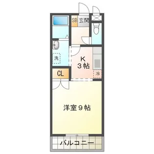 エール白須賀【2階】の間取り