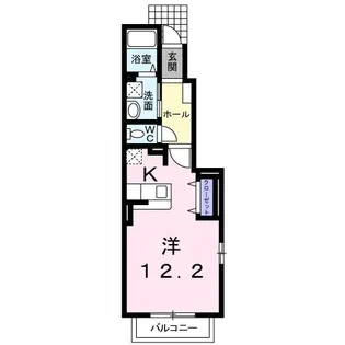 モデルンロイテ【1階】の間取り