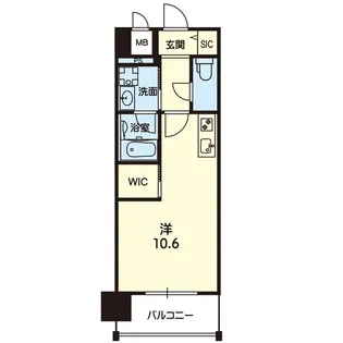 RJRフォレスト熊本駅南【4階】の間取り