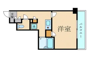 プレール月島RIVAGE【9階】の間取り