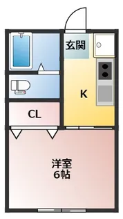 メープルハウスII【2階】の間取り