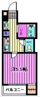 エクセラン大宮【2階】の間取り