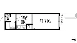 センチュリーショウエイ2【1階】の間取り