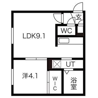 Bluebell Wood N19【1階】の間取り