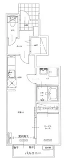 ポルトボナー【2階】の間取り