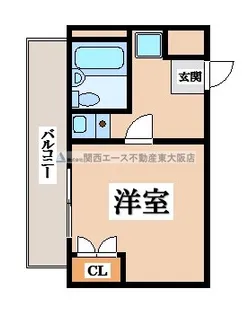 プレアール川田【4階】の間取り