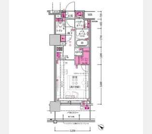 ザ・レジデンス赤坂檜町【4階】の間取り