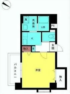 スカイコート神楽坂壱番館【13階】の間取り