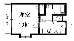 メゾンチェリー【3階】の間取り