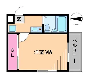 ジョイフルオークラNo.26【5階】の間取り