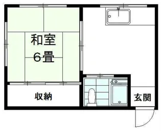 高田ビル【3階】の間取り