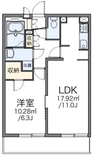 東京都大田区東糀谷4【マンション】の間取り