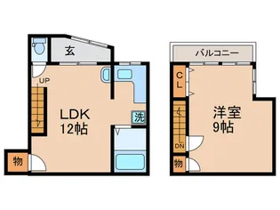 京都府京都市左京区新丸太町【一戸建】の間取り