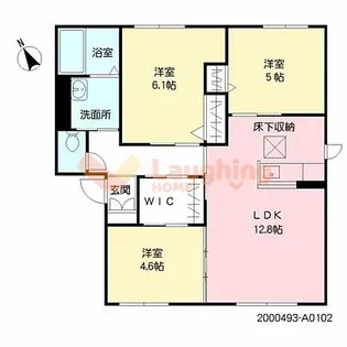 福岡県久留米市荒木町荒木【アパート】の間取り