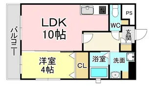 オアシス守恒【5階】の間取り